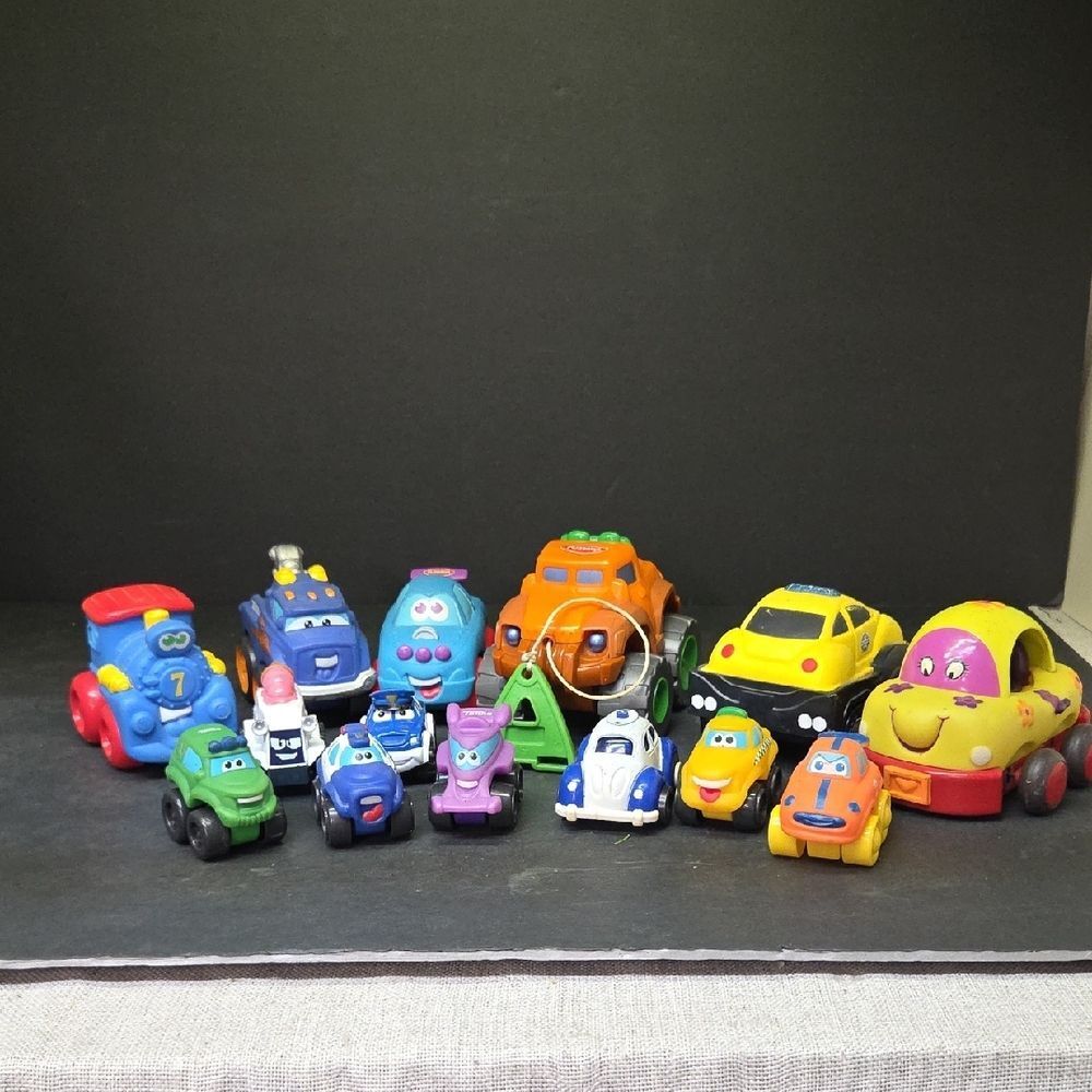 Tonka Lil Chuck and Friends, Cars & Trucks Fisher Price Wheelies PlayskooL